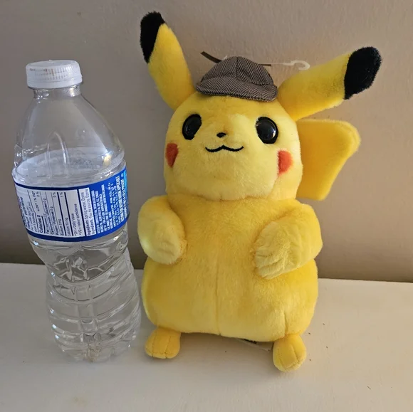 Pokemon Detective Pikachu Plush Toy - Picture 2 of 6